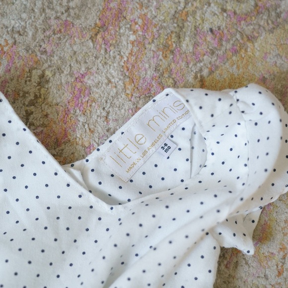 *Sold NEW Baby Little Minis Polka Dot Ruffle Dress - Picture 2 of 4